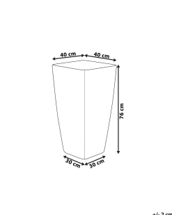 Vaso per piante MODI 40 cm Oro