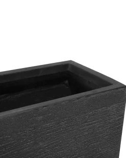 Vaso per piante MYRA 80 cm Nero