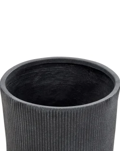 Vaso per piante OREOI 45 cm Grigio grafite