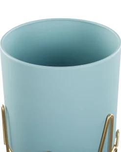 Vaso per piante rialzato KALANDRA Metallo 19 cm Azzurro