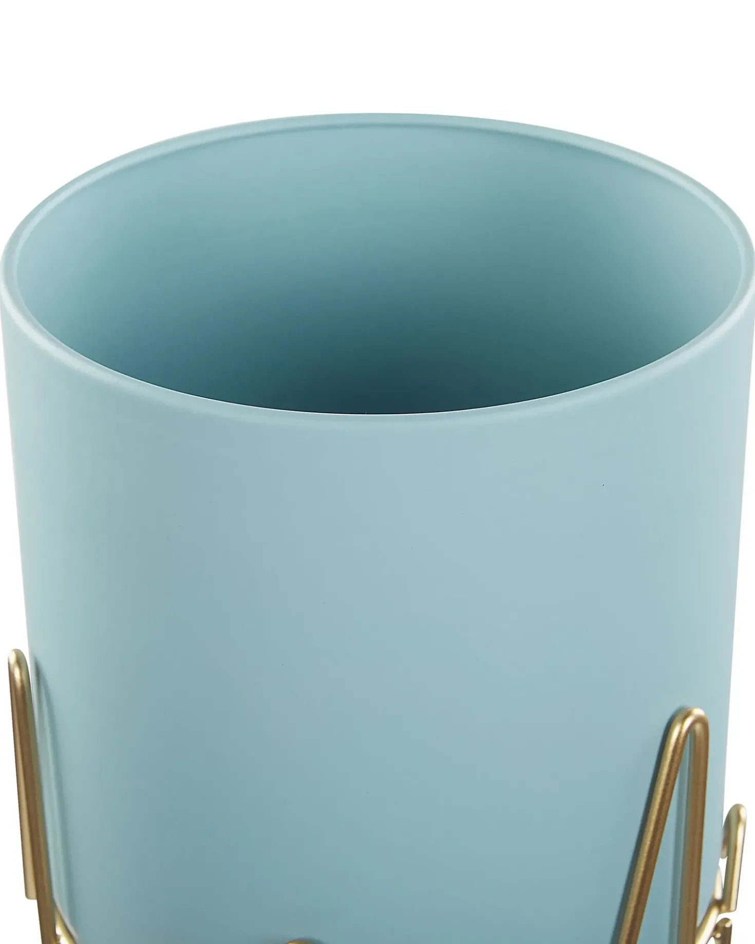 Vaso per piante rialzato KALANDRA Metallo 19 cm Azzurro