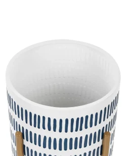 Vaso per piante rialzato NEMOROSA Metallo 31 cm Bianco