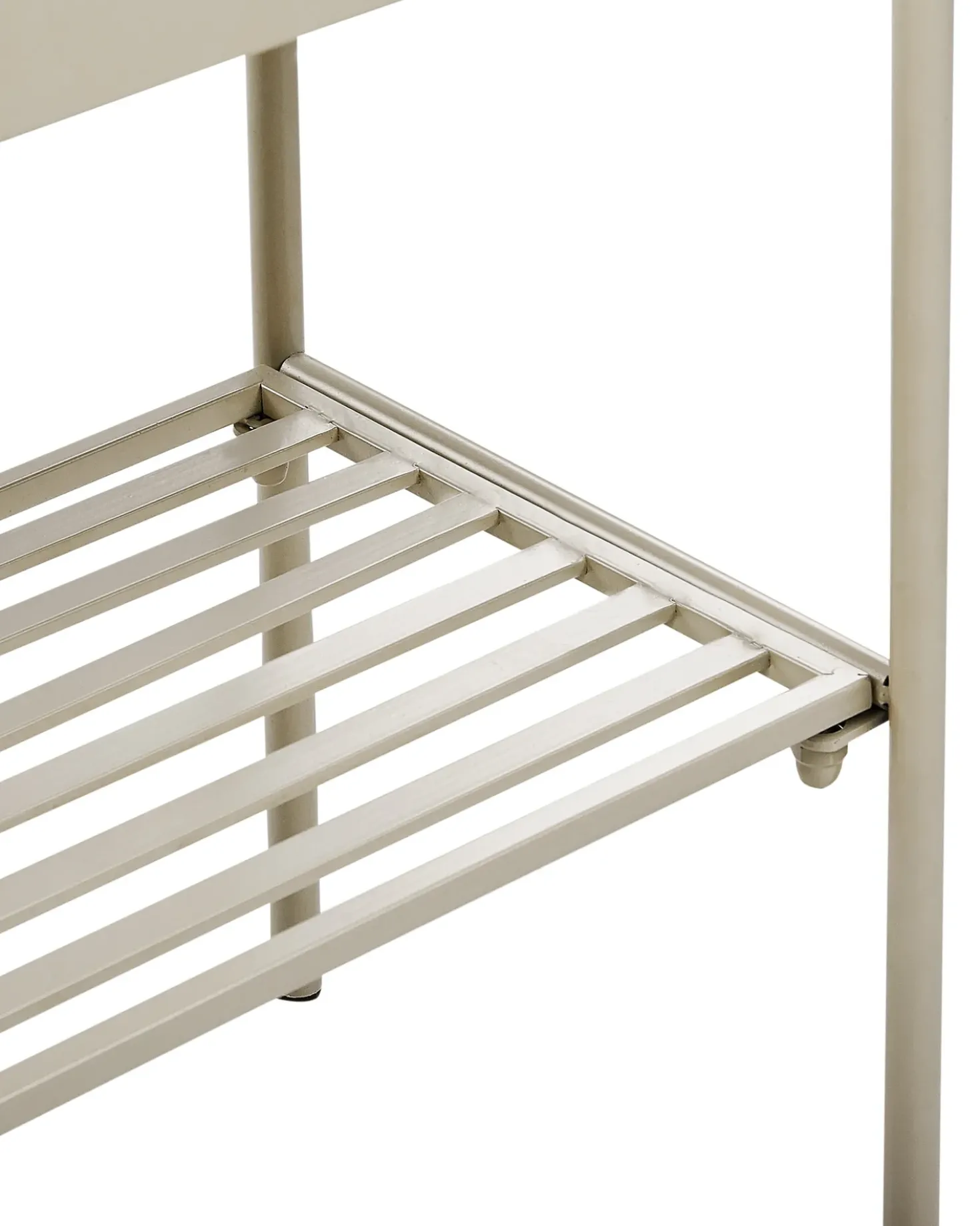 Vaso per piante rialzato VINCA Metallo 70 cm Beige