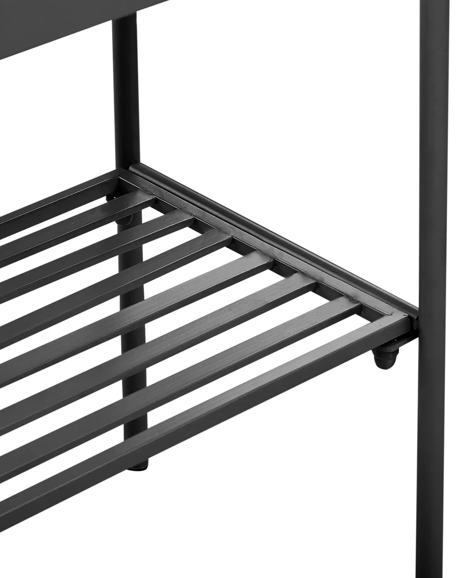 Vaso per piante rialzato VINCA Metallo 70 cm Nero