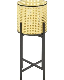 Vaso per piante rialzato FALLOPIA Metallo 25 cm Beige