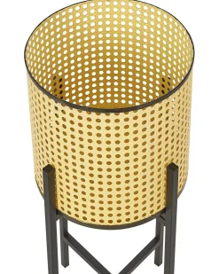 Vaso per piante rialzato FALLOPIA Metallo 25 cm Beige