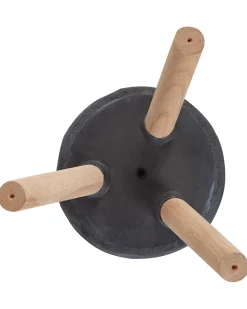 Vaso per piante rialzato BRUNNERA 24 cm Grigio grafite