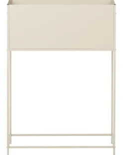 Vaso per piante rialzato TAPIEN Metallo 70 cm Beige