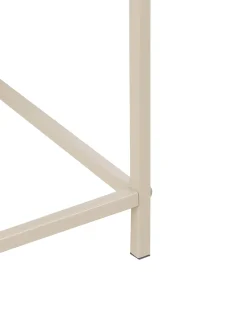 Vaso per piante rialzato TAPIEN Metallo 70 cm Beige