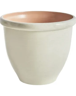 Vaso per piante TESALIA 49 cm Beige chiaro