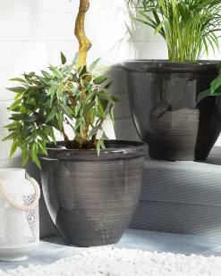 Vaso per piante TESALIA 49 cm Marrone
