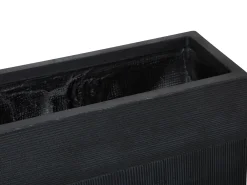 Vaso per piante THIMENA 80 cm Nero