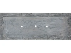 Vaso per piante THIMENA 80 cm Nero