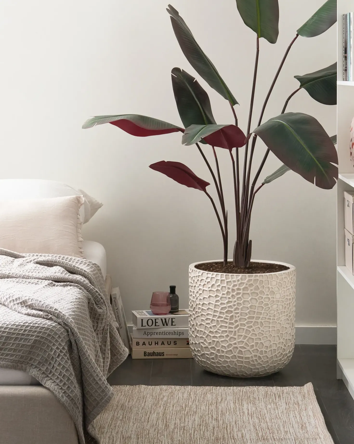 Vaso per piante YUHUA 43 cm Beige chiaro