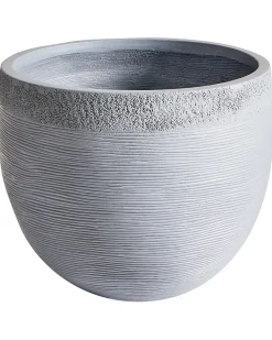Vaso per piante ZAKROS 38 cm Grigio
