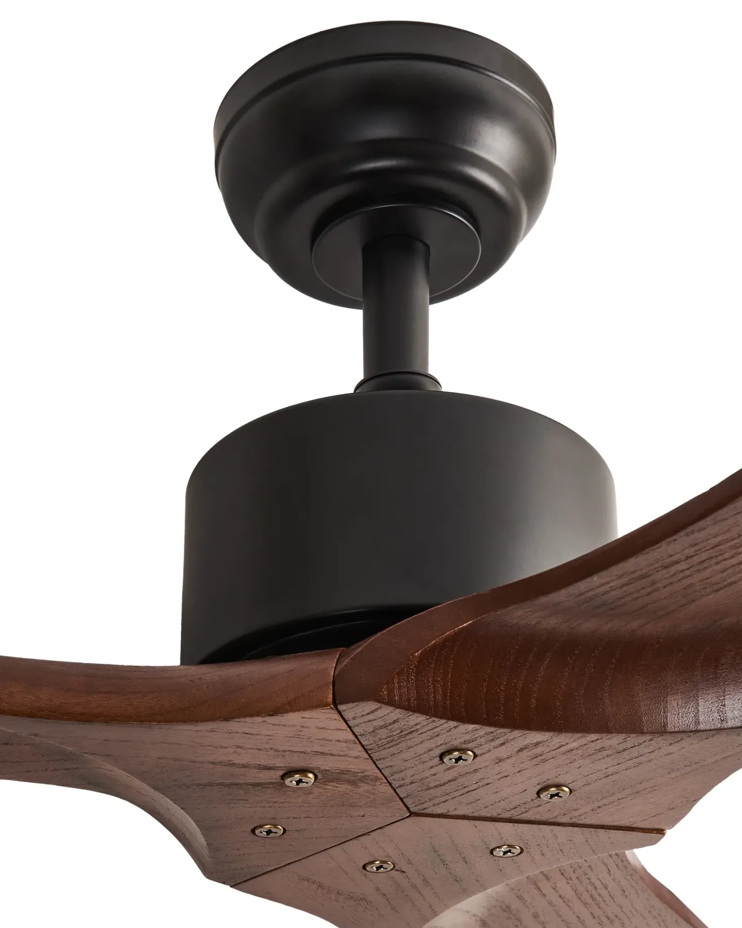 Ventilatore a soffitto ARANI con telecomando Marrone scuro