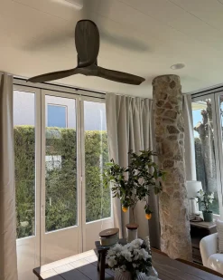 Ventilatore a soffitto ARANI con telecomando Marrone scuro
