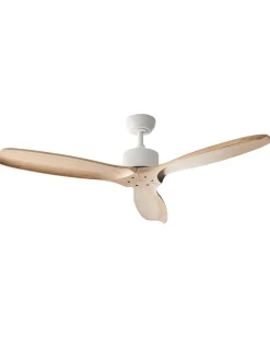 Ventilatore a soffitto ARANI con telecomando Marrone chiaro