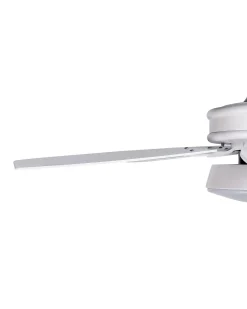 Ventilatore a soffitto con luce LOGAN con telecomando LED Bianco