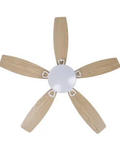 Ventilatore a soffitto con luce LOGAN con telecomando LED Bianco