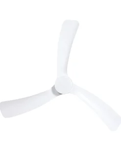 Ventilatore a soffitto con luce PRASLIN con telecomando LED Bianco