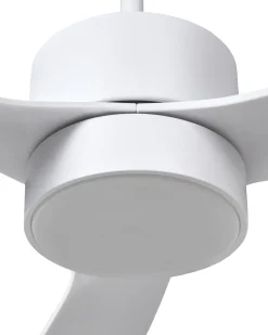 Ventilatore a soffitto con luce PRASLIN con telecomando LED Bianco