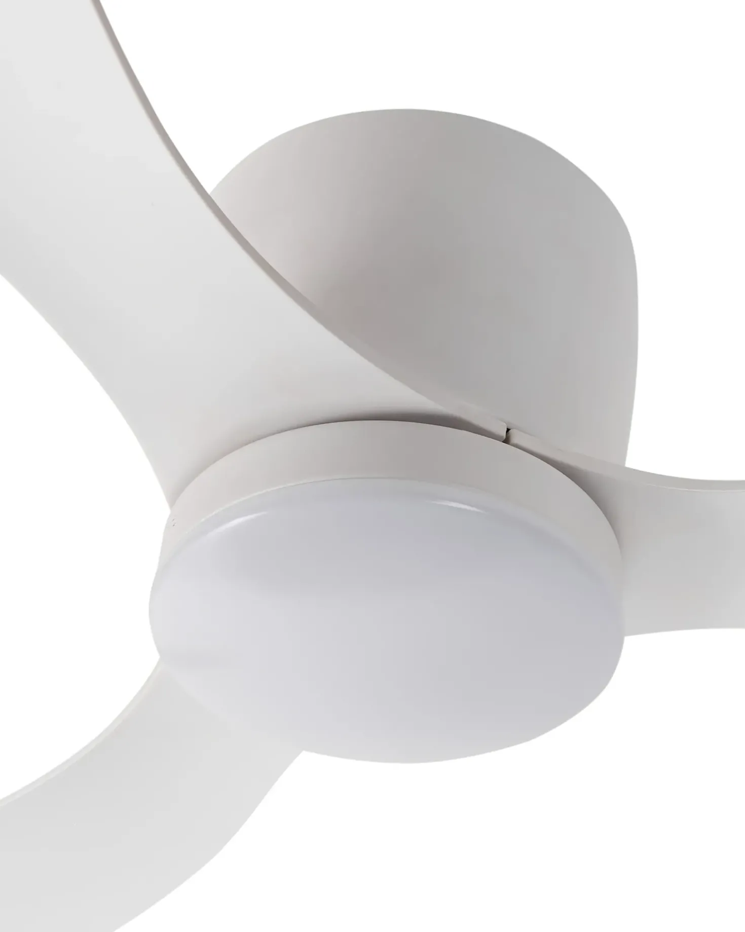 Ventilatore a soffitto con luce VEMBAR con telecomando LED Bianco