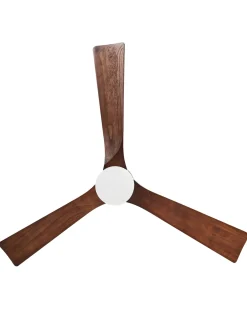 Ventilatore a soffitto con luce ARUWIMI con telecomando LED Ottone
