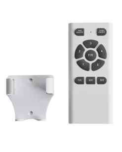 Ventilatore a soffitto con luce MOYAR con telecomando LED Marrone scuro