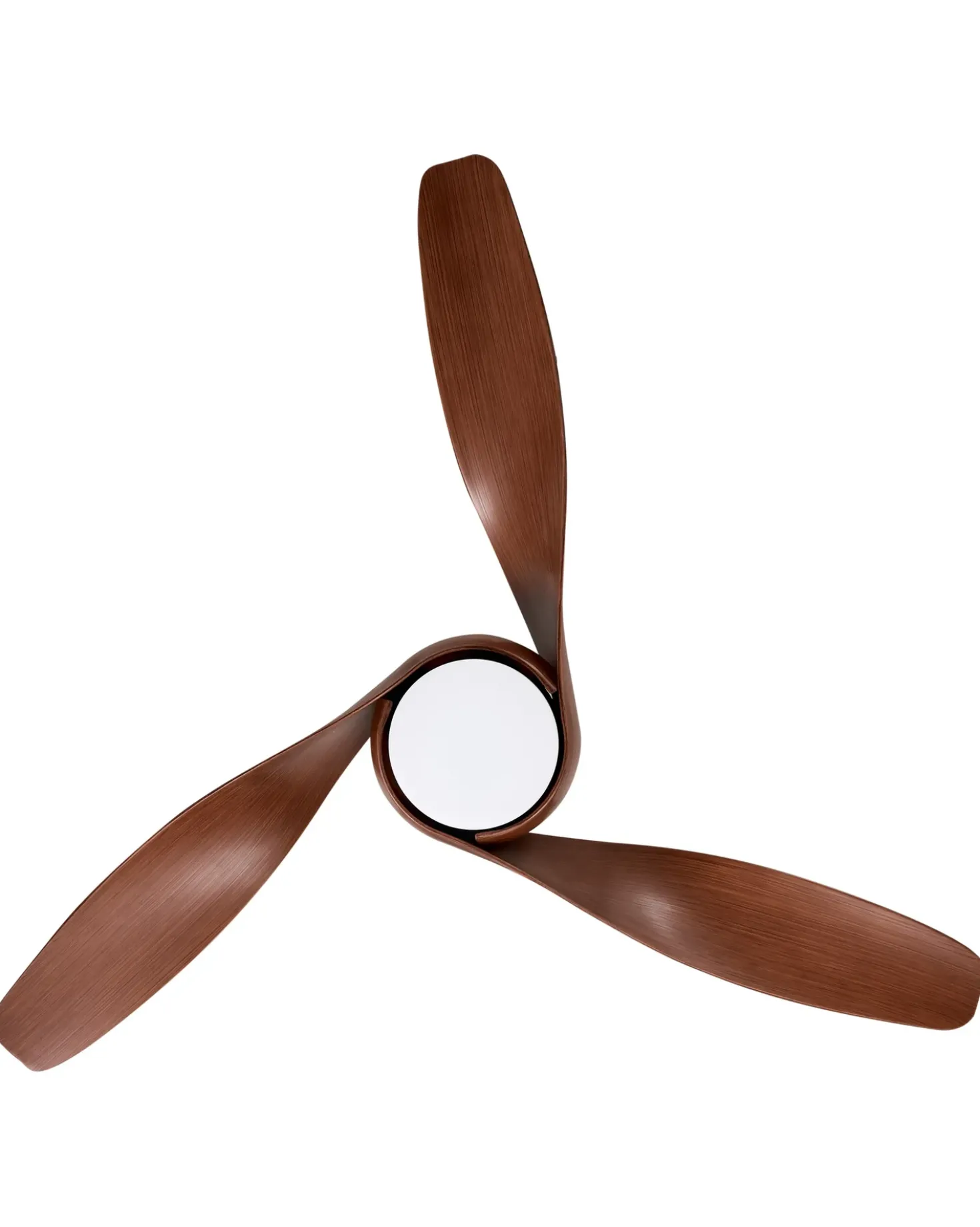 Ventilatore a soffitto con luce PARIA con telecomando Marrone