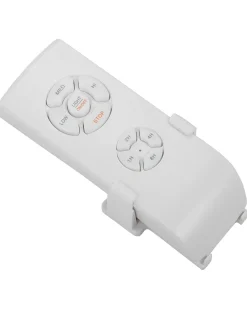 Ventilatore a soffitto con luce IBAR con telecomando LED Trasparente