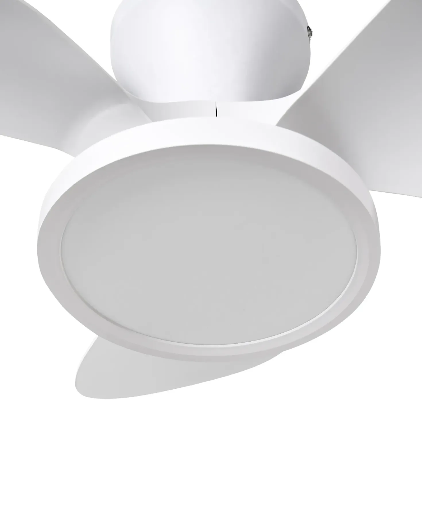 Ventilatore a soffitto con luce PUNTI con telecomando LED Bianco