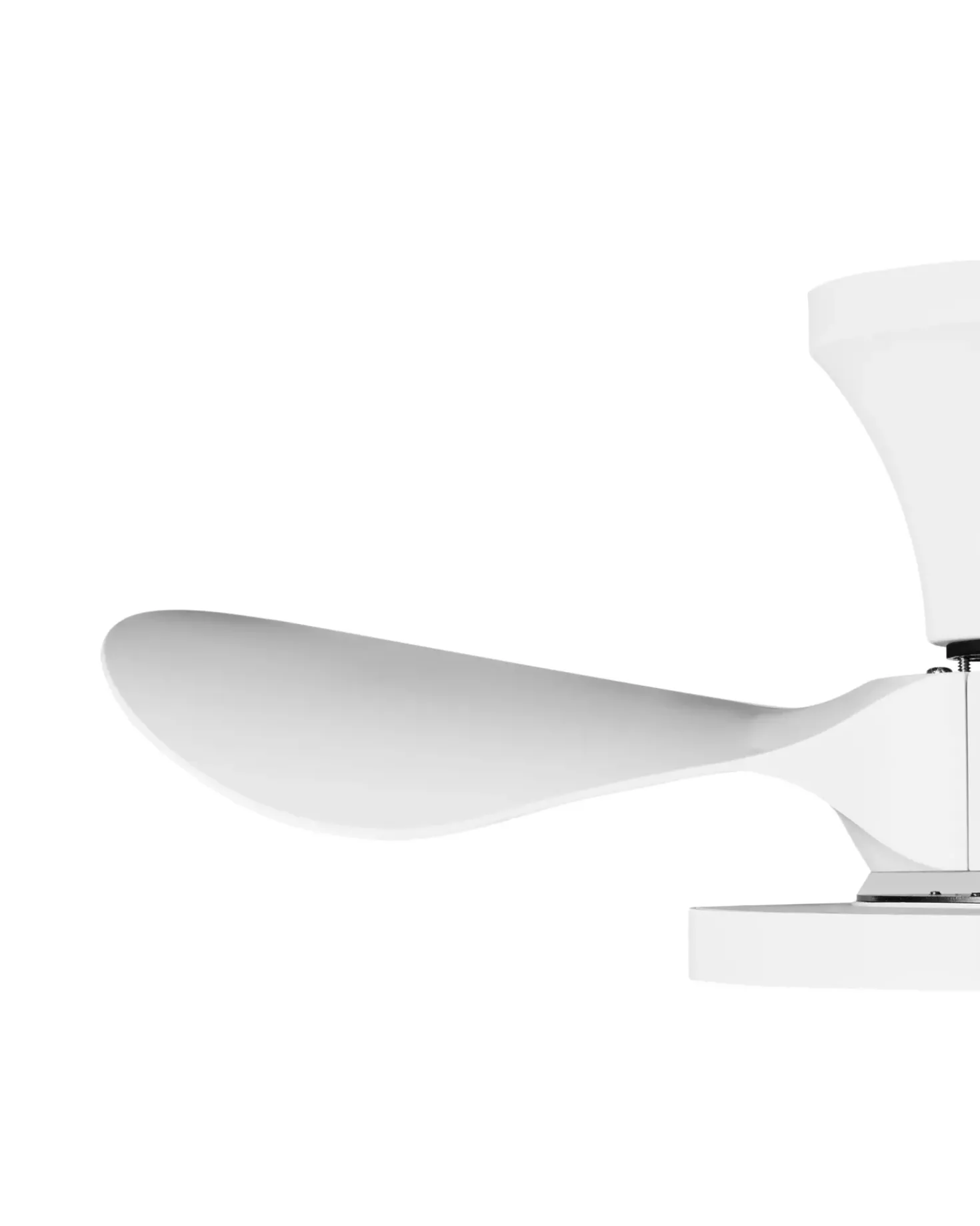 Ventilatore a soffitto con luce PUNTI con telecomando LED Bianco