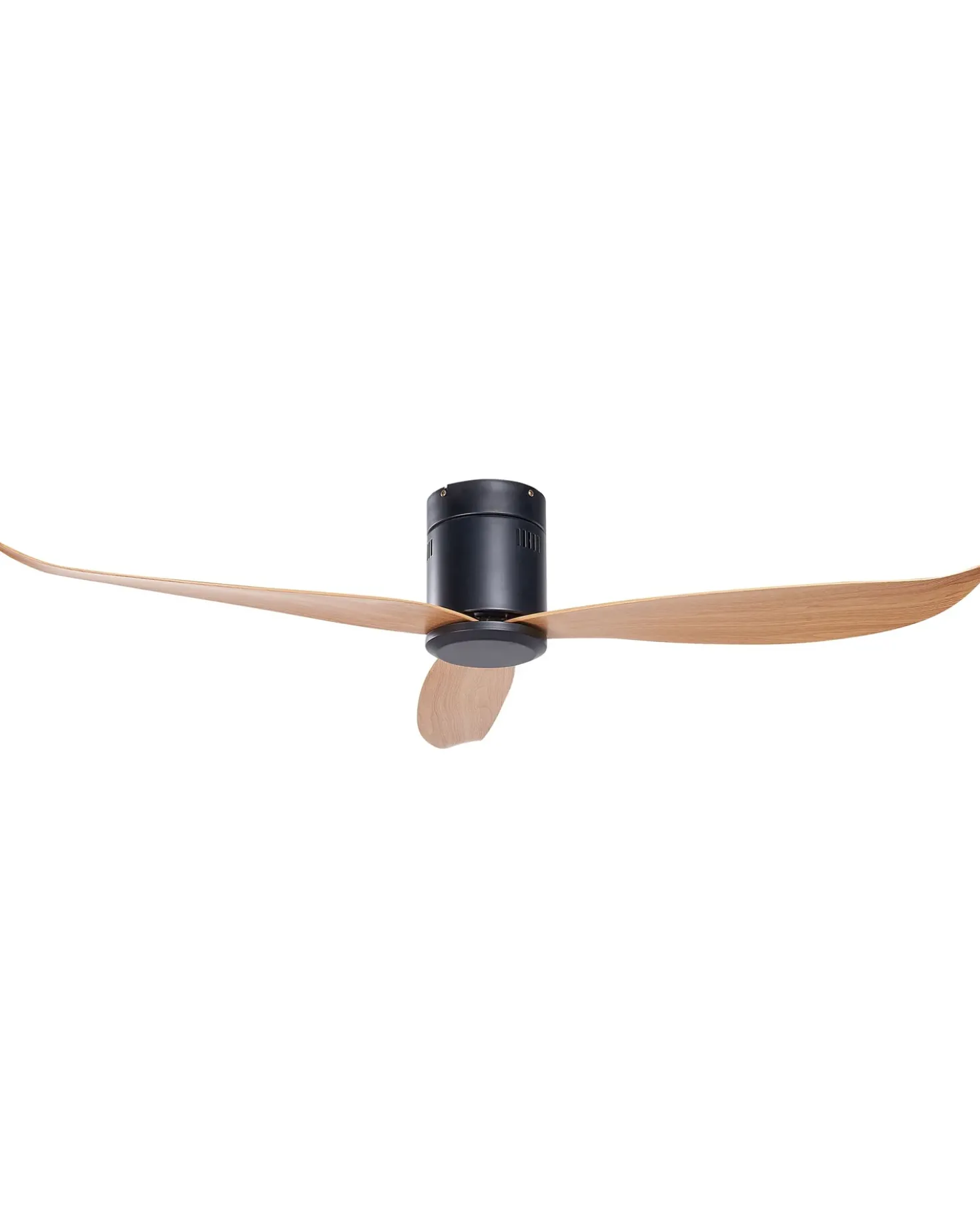 Ventilatore a soffitto MALAD con telecomando Nero