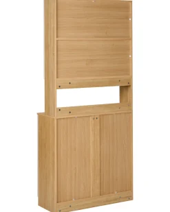 Vetrina in vetro CYGNET 80 cm Bianco
