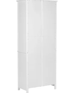 Vetrina in vetro LUSBY 75 cm Bianco