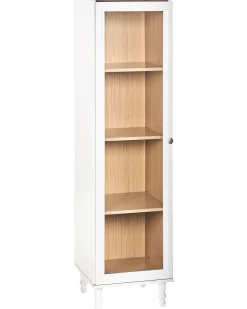 Vetrina in vetro TINGLEDALE 40 cm Bianco