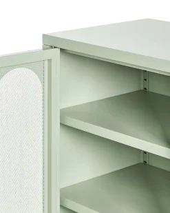 Vetrina SOLETTA Metallo Verde menta